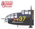  Authentic Decals 1/72 B-25 Mitchell -   