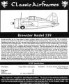  1/48 Classic Airframes  Brewster 239 Buffalo
