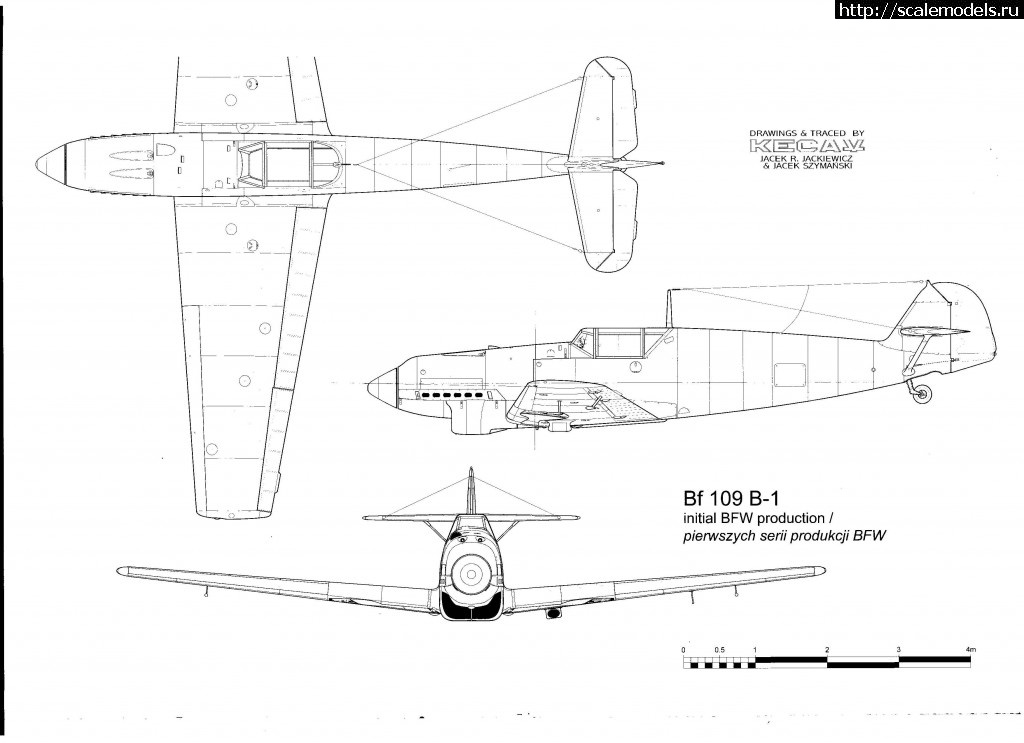 Messerschmitt bf 109 чертежи