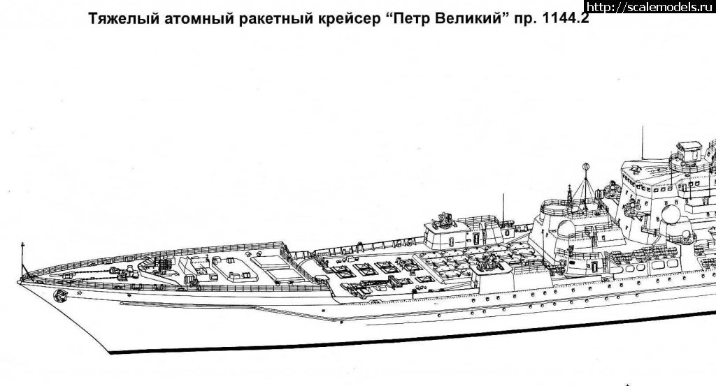 Крейсер петр великий схема