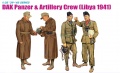  Dragon: 1/35 DAK Panzer & Artillery Crew (Libya 1941) 