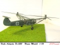 Huma Modells 1/72 Focke Achgelis Fa-223 Drache