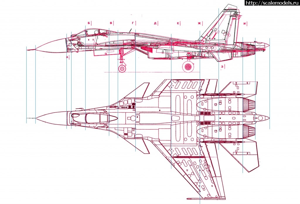Су 27 чертеж