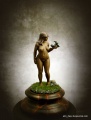 Hasslefree Miniatures 54 Mary, Naked female with Dragon Hatchling - Native With Pterodactyl