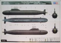  Hobby Boss 1/350 Russian Yasen class SSN,   885