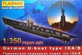  Flagman 1/350 U-boat type IXA/B