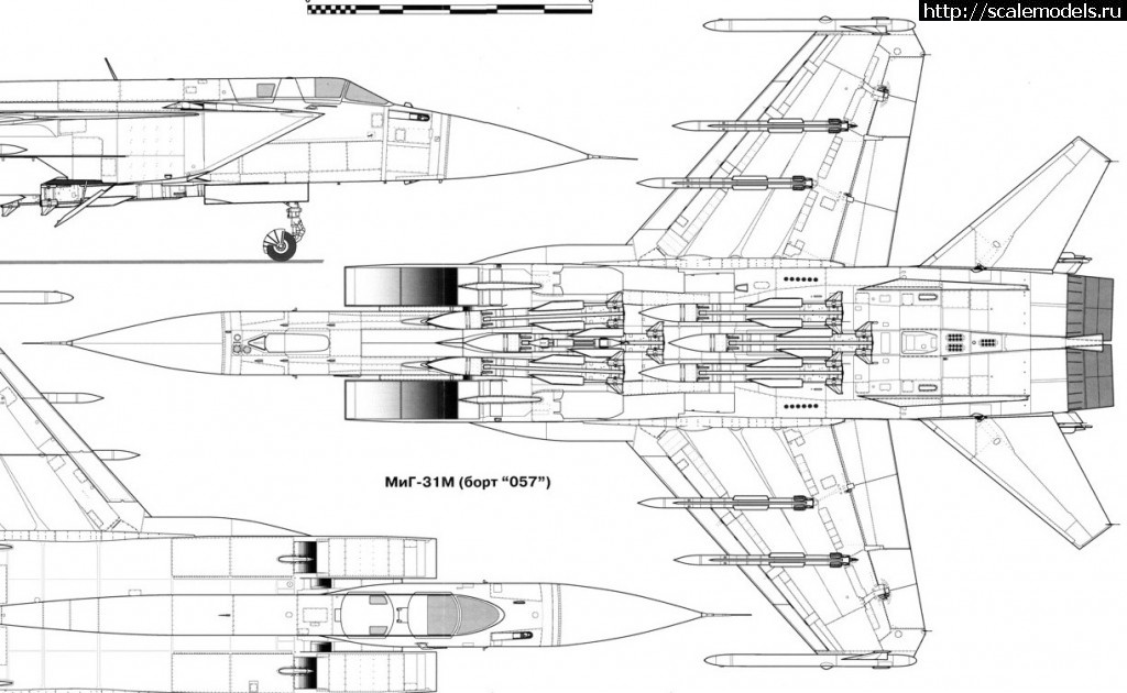Миг 31 чертежи и схемы