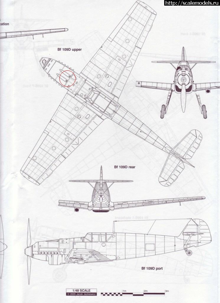 Bf 109 чертеж