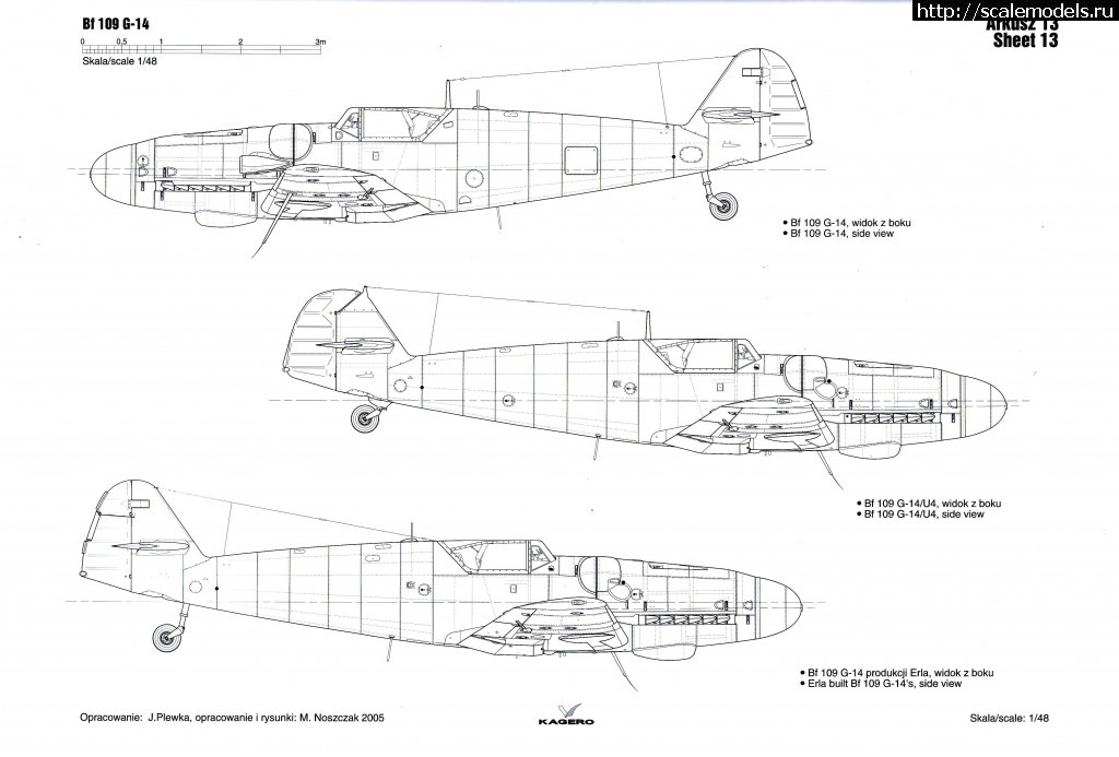 Messerschmitt bf 109 чертежи