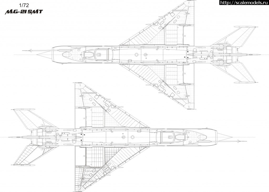 Чертежи и схемы самолета миг 21 Просмотр картинки : 1355164100_MiG-21SMT-2_Radek.jpg : #785245/ Новинка RV Aircr