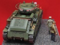 Диорама 1/72 Т-28 - Именной средний танк