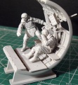  Verlinden 1/32 Waistgunner Down! B-17 Vignette