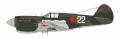  1/72 Authentic Decals P-40 In The Russian sky