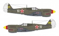  1/72 Authentic Decals P-40 In The Russian sky