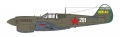  1/72 Authentic Decals P-40 In The Russian sky