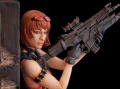 Resin Bench Models 1/6 Special Force Girl