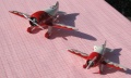 Testors 1/48 Gee Bee R-1, Amodel 1/72 Gee Bee R-2