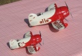 Testors 1/48 Gee Bee R-1, Amodel 1/72 Gee Bee R-2