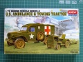  Academy 1/72 U.S. Ambulance & Towing Tactor Ground vehicle series  4
