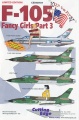   Cutting Edge 1/48 F-105 Fancy Girls Part 3