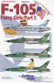   Cutting Edge 1/48 F-105 Fancy Girls Part 1