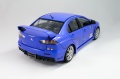 Aoshima 1/24 Mitsubishi Lancer Evo X Cobalt Blue