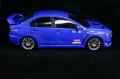 Aoshima 1/24 Mitsubishi Lancer Evo X Cobalt Blue