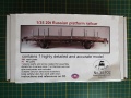 LZ Models 1/35 20t Russian platform railcar