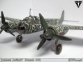 Zvezda 1/72 Junkers Ju-88a17 mit wellenmuster