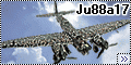 Zvezda 1/72 Junkers Ju-88a17 mit wellenmuster