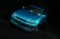 Tamiya 1/24 Nissan Skyline R34 blue green