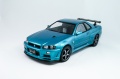 Tamiya 1/24 Nissan Skyline R34 blue green