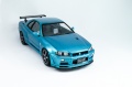 Tamiya 1/24 Nissan Skyline R34 blue green