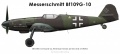  Maquette 1/72 Messerschmitt Bf109G-10 -  1