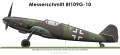  Maquette 1/72 Messerschmitt Bf109G-10 -  1