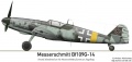  Maquette 1/72 Messerschmitt Bf109G-10 -  1