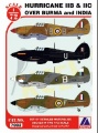  Avalon Decals 1/72 Hawker Hurricane Mk.IIB/Mk.IICs over CBI - ,    