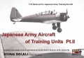 Rising Decals 1/72 Japanese Army Aircraft of Training Units Pt.II