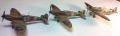 Airfix, AZModel, Tamiya 1/72 Spitfire I, Spitfire II, Spitfire  