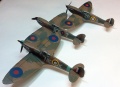 Airfix, AZModel, Tamiya 1/72 Spitfire I, Spitfire II, Spitfire  