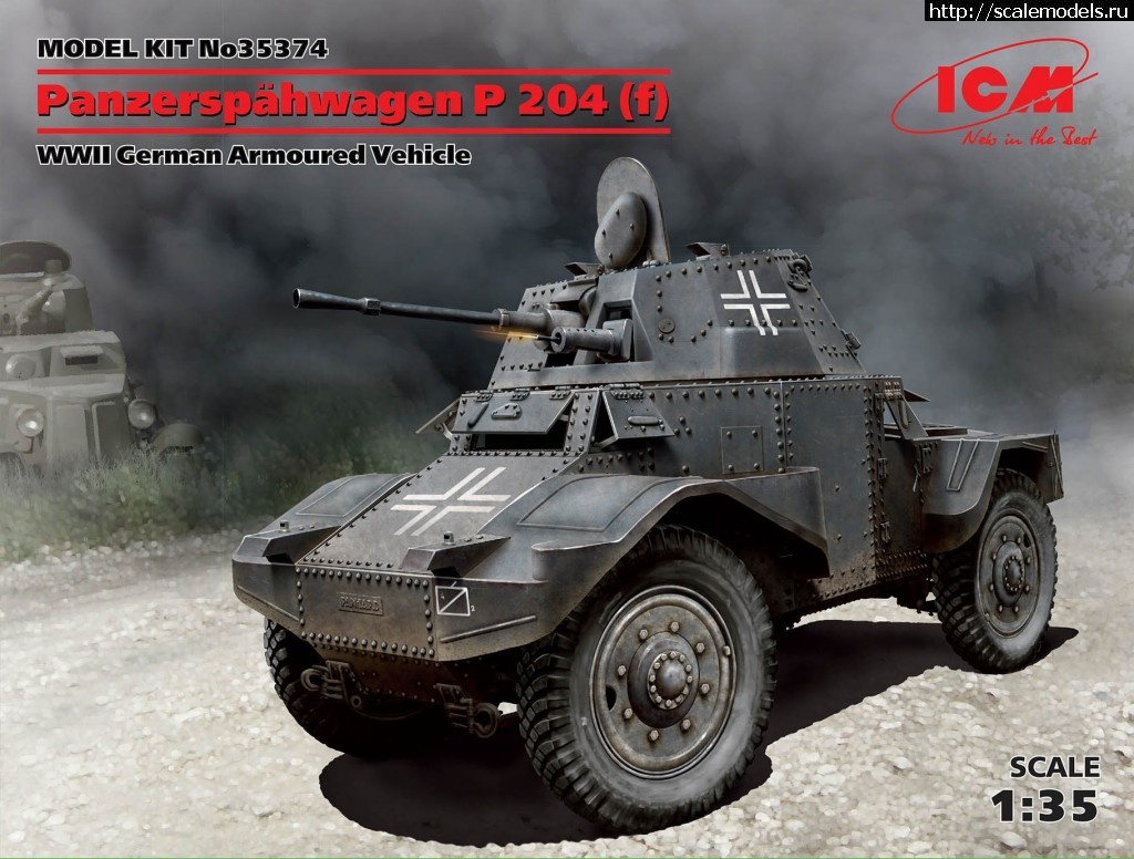 1453736763_35374_BOX_WEB.jpg :  ICM 1/35 Panzerspahwagen P 204 (f),     ()  