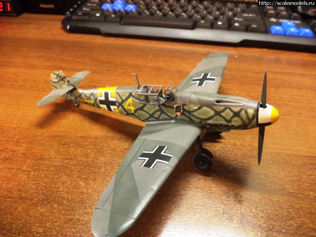 1453917754_DSC03510.jpg : #1220215/ Messerschmitt BF-109 F2 1/48    