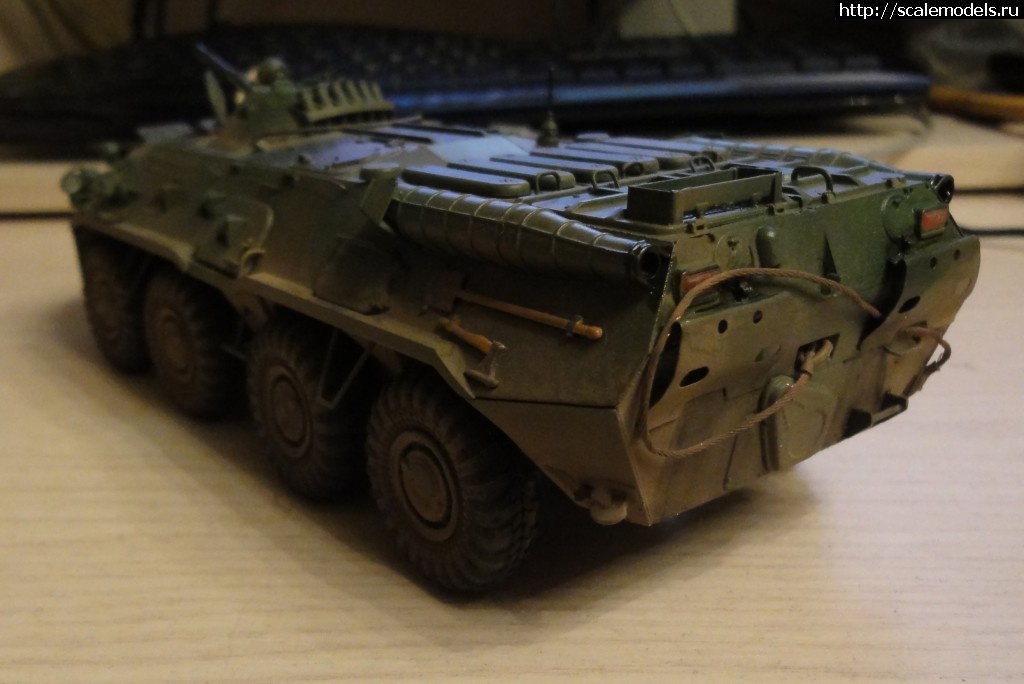 1454257431_btr-rear-mude.jpg : #1221616/ Trumpeter -80 1/35 -   