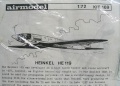  Valom 72100 1/72 Heinkel He.119 V4