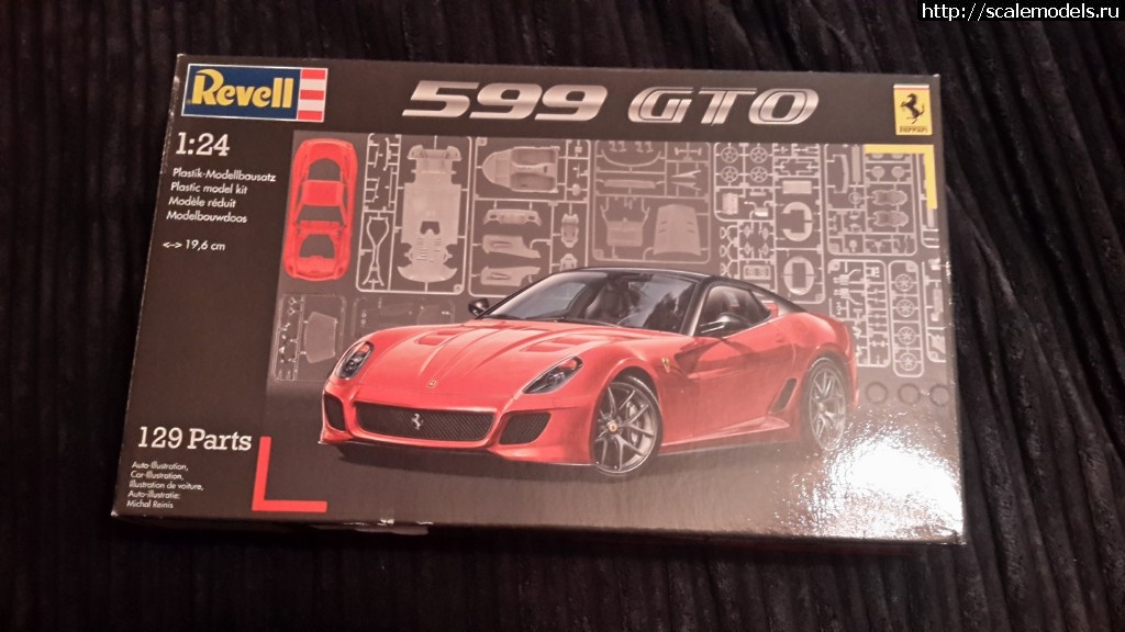 1454856399_20160207_174024.jpg : Revell 1/24 Ferrari 599 GTO  