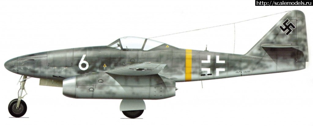 1455454995_Me-262-white-6.jpg : Hasegawa 1/32 Me-262/ Hasegawa 1/32 Me-262(#9505) -   