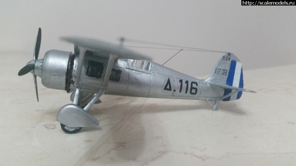 1455724496_20160217_141116.jpg : #1227675/ Encore 1/72 PZL P24  Hellenic AF   .!  