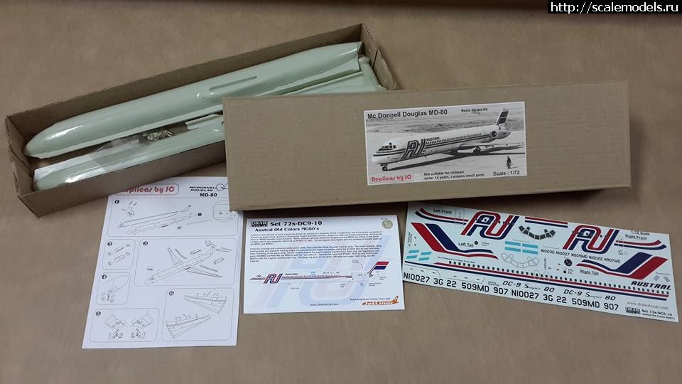 1456135401_image.jpeg :  Replica by JC 1/72 MD 80  Boeing 717  