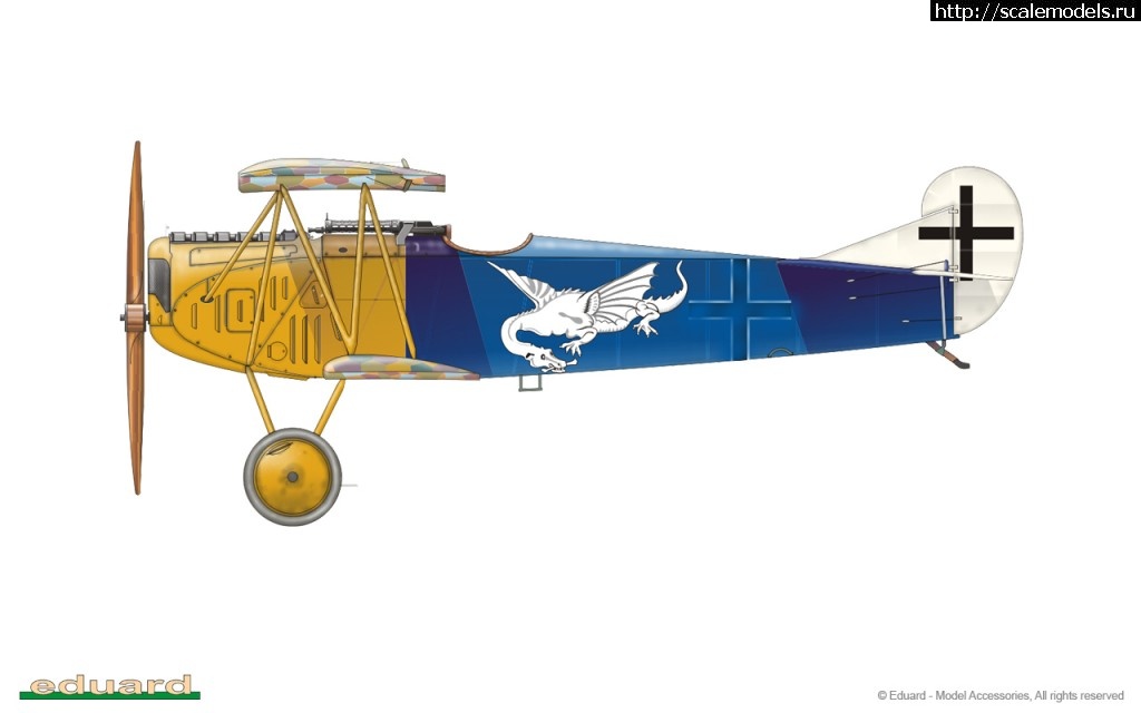 1459887153_84155-00.jpg :  Eduard Fokker D.VII OAW   1/48   Weekend Edition  