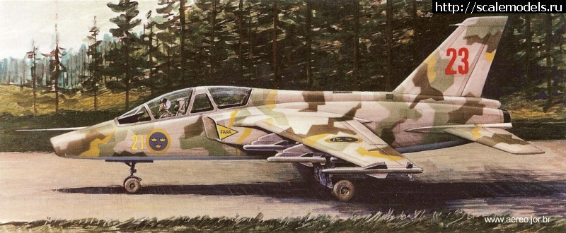 1460487320_image.jpeg : Re:   SAAB 38 (B3LA)   1/72  1/48./   SAAB 38 (B3LA)  ...(#10081) -   